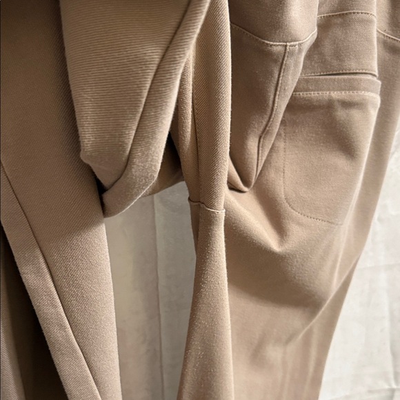 Betabrand Tan Wide-Leg Pants xl long pockets - Picture 8 of 9